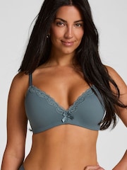 Hunkemoller Grey Non Wired Lola Padded Bra - Image 1 of 4