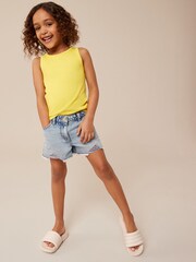 Yellow Rib Vest (3-16yrs) - Image 2 of 6