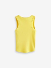 Yellow Rib Vest (3-16yrs) - Image 5 of 6