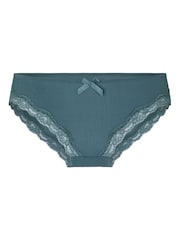 Hunkemoller Grey Brazilian Lola Knickers - Image 4 of 5