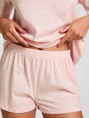 Hunkemoller Pink Cotton Pyjamas Set - Image 3 of 5