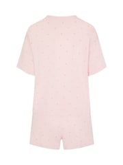 Hunkemoller Pink Cotton Pyjamas Set - Image 5 of 5
