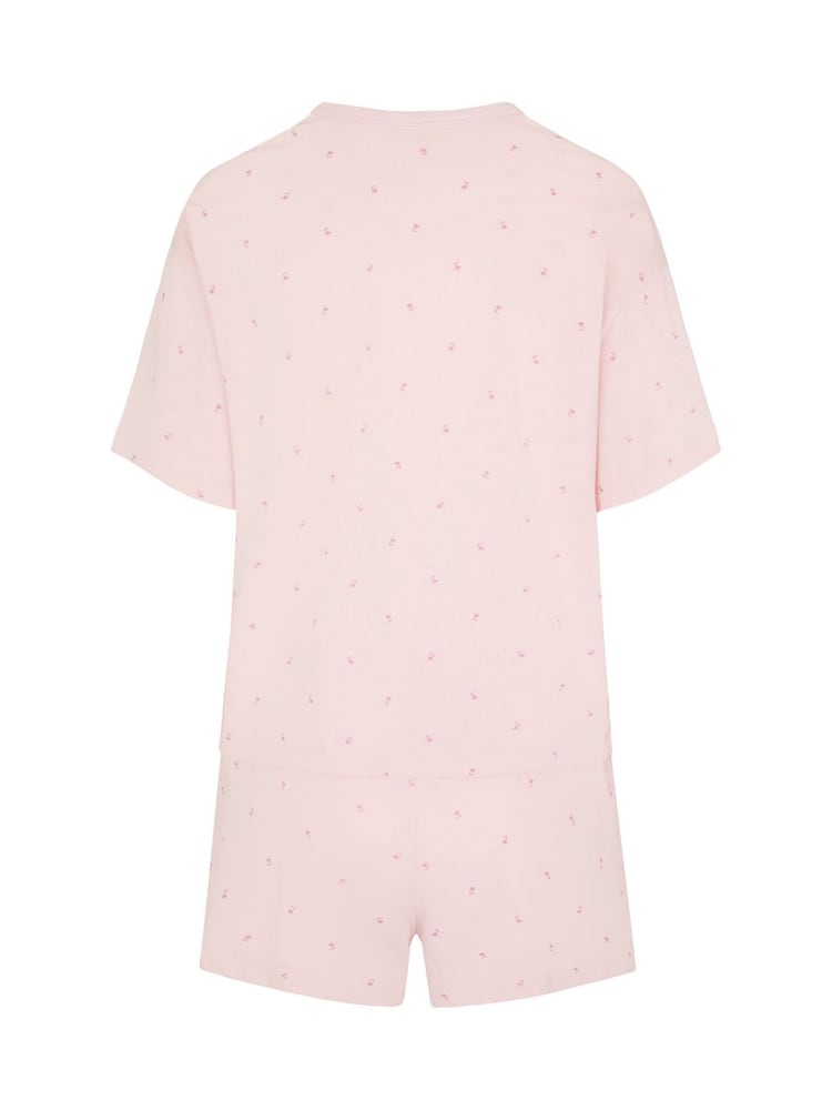 Hunkemoller Pink Cotton Pyjamas Set - Image 5 of 5 Hunkemoller Pink Cotton Pyjamas Set - Image 5 of 5