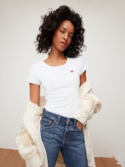 Levi's® White 100% Cotton The Perfect T-Shirt - Image 1 of 7