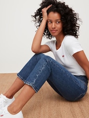 Levi's® White 100% Cotton The Perfect T-Shirt - Image 4 of 7