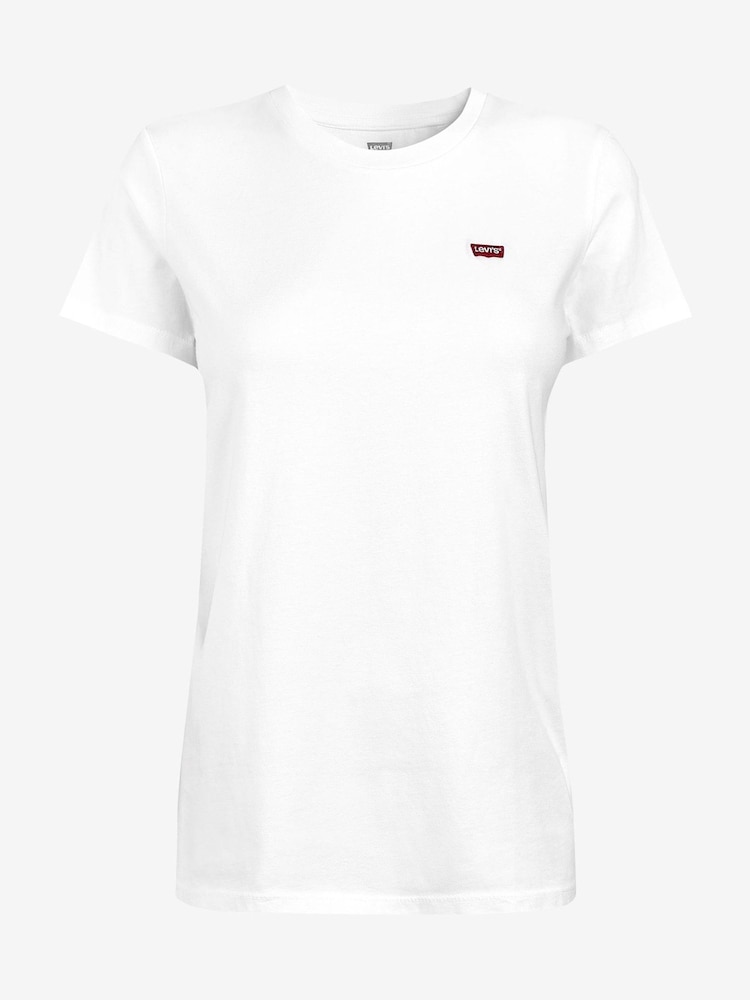 Levi's® White 100% Cotton The Perfect T-Shirt - Image 7 of 7