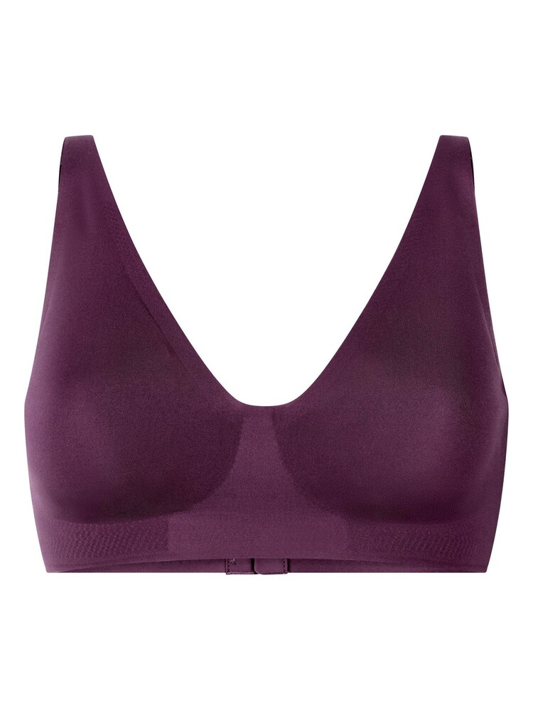 Hunkemoller Wine Purple Super Comfort Bra - Image 1 of 1 Hunkemoller Wine Purple Super Comfort Bra - Image 1 of 1