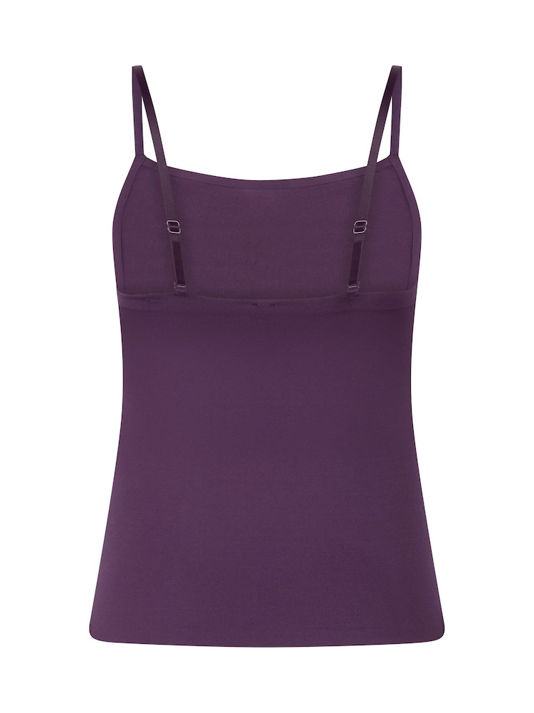 Dunkel-Violett - Hunkemoller Super Comfort Top with Hidden Support - Bild 3 von 3 Dunkel-Violett - Hunkemoller Super Comfort Top with Hidden Support - Bild 3 von 3