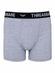 Threadbare White A-Front Trunks 3 Packs - Image 2 of 5