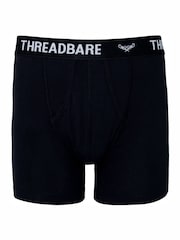 Threadbare White A-Front Trunks 3 Packs - Image 3 of 5