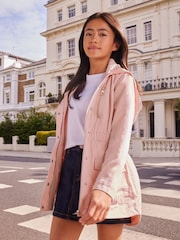 Lipsy Pink Shower Resistant Lightweight Rain Coat (3yrs-16yrs) - Image 2 of 4