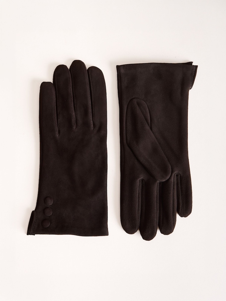 Guantes Bassenthwaite con detalle de botones de Lakeland Leather - Imagen 1 de 3