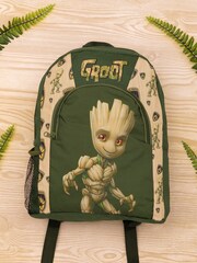 Vanilla Underground Green Marvel Unisex Kids Groot Guardian Of The Galaxy Backpack - Image 1 of 6