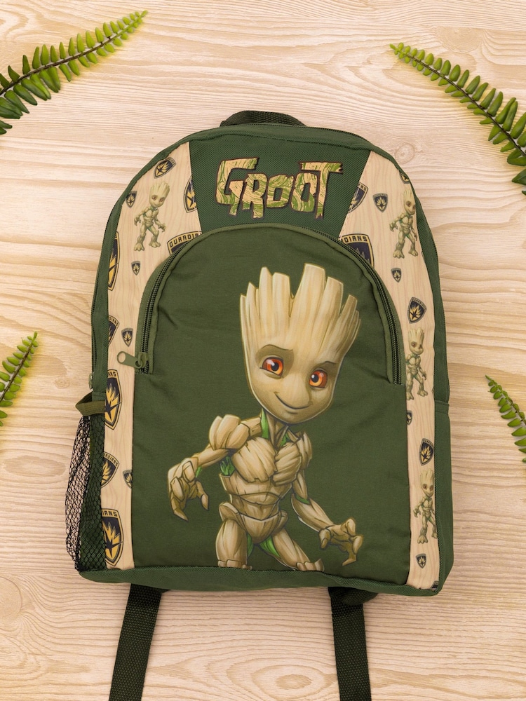 Vanilla Underground Green Marvel Unisex Kids Groot Guardian Of The Galaxy Backpack - Image 1 of 6 Vanilla Underground Green Marvel Unisex Kids Groot Guardian Of The Galaxy Backpack - Image 1 of 6