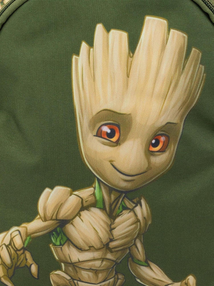 Vanilla Underground Green Marvel Unisex Kids Groot Guardian Of The Galaxy Backpack - Image 6 of 6 Vanilla Underground Green Marvel Unisex Kids Groot Guardian Of The Galaxy Backpack - Image 6 of 6
