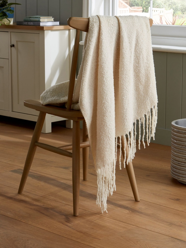 Natural Super Soft Ludlow Throw - Image 1 of 6