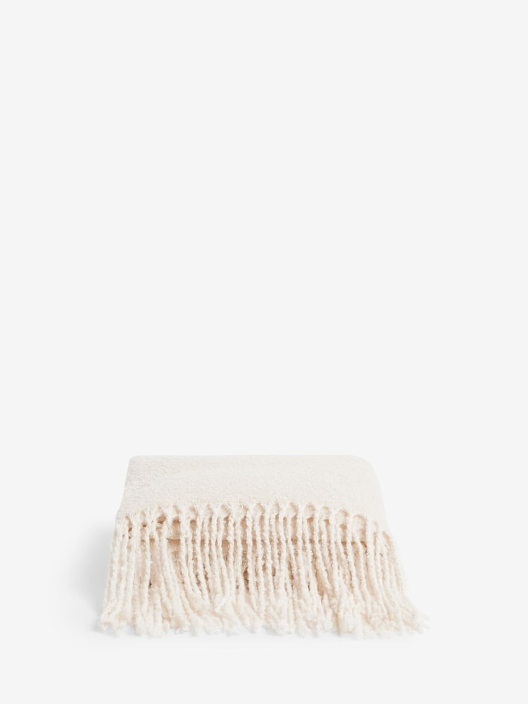 Natural Super Soft Ludlow Throw - Image 6 of 6