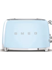 Smeg Blue 4 Slice Toaster - Image 1 of 5