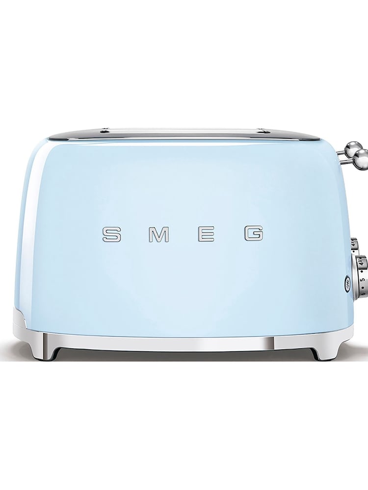 Smeg Blue 4 Slice Toaster - Image 1 of 5