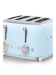 Smeg Blue 4 Slice Toaster - Image 2 of 5