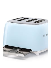 Smeg Blue 4 Slice Toaster - Image 3 of 5