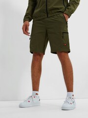 Ellesse Green Bullseye Shorts - Image 2 of 5