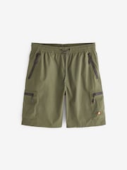 Ellesse Green Bullseye Shorts - Image 4 of 5