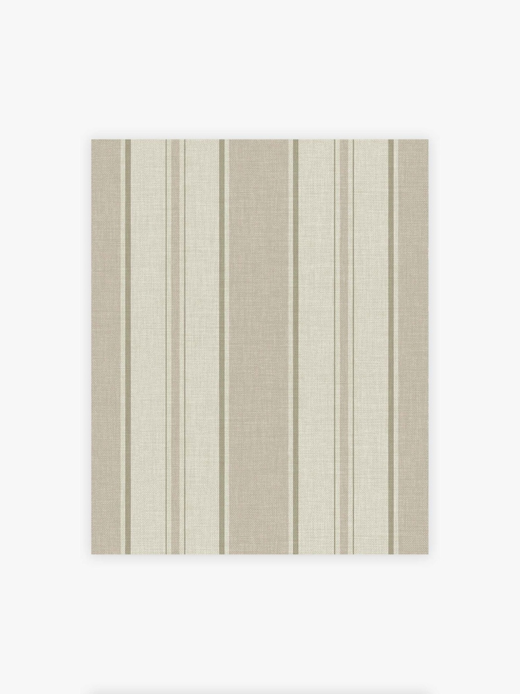 Brown Neutral Bold Country Stripe 10M Wallpaper - Image 2 of 4 Brown Neutral Bold Country Stripe 10M Wallpaper - Image 2 of 4