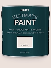 Soft Pink Ultimate Multi-Surface 2.5L Paint - Image 2 of 5