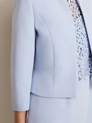 Phase Eight Blue Petite Daisy Peplum Jacket - Image 5 of 6