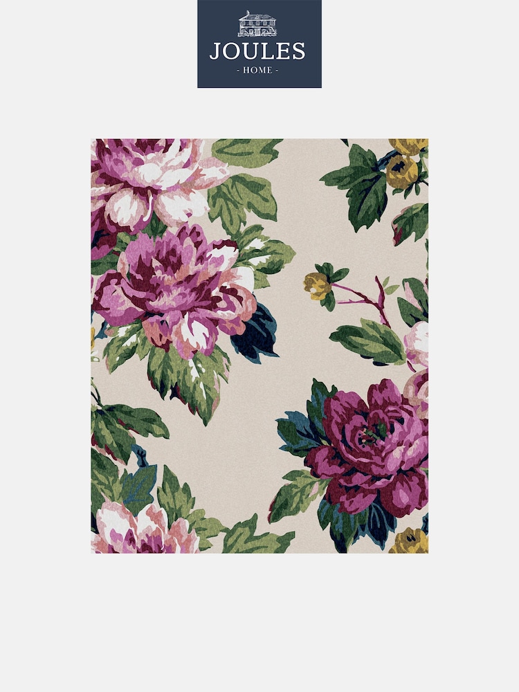 Joules Cream Invite Floral Wallpaper - Image 2 of 4 Joules Cream Invite Floral Wallpaper - Image 2 of 4