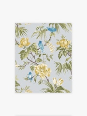 Papel pintado de pájaros y flores en malva - Imagen 2 de 4