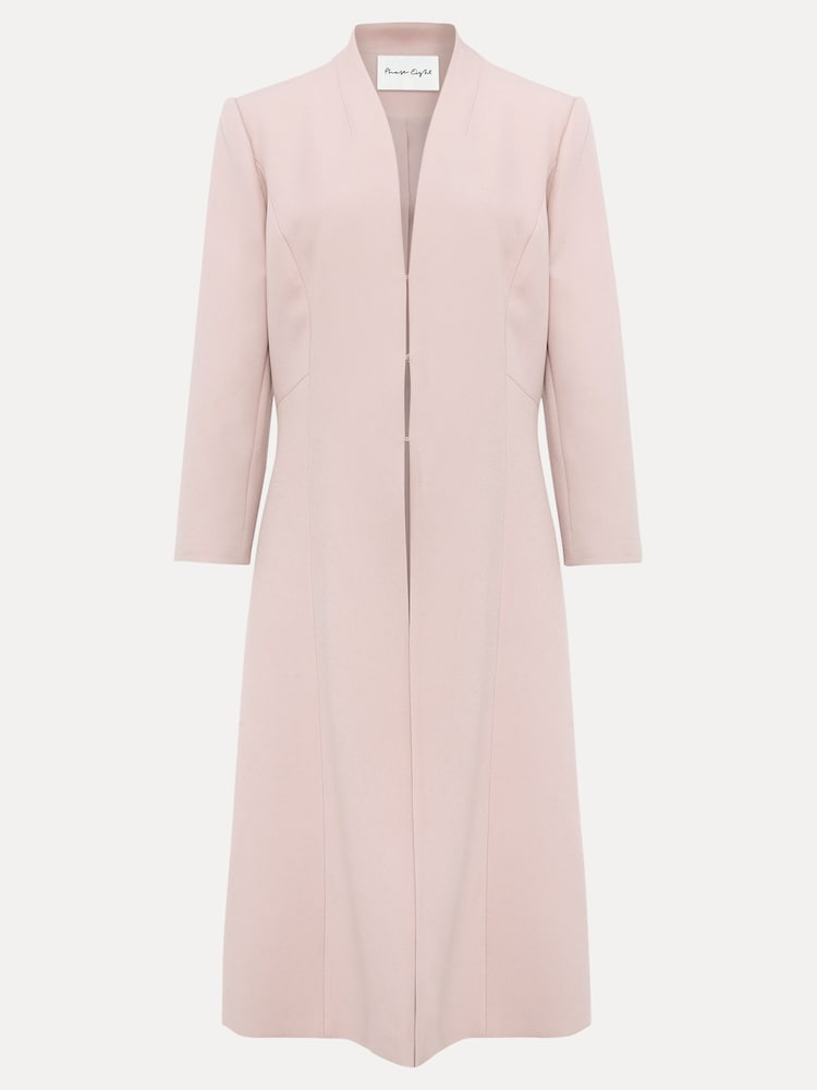Phase Eight Pink Daisy Tailored Coat - Image 6 of 6