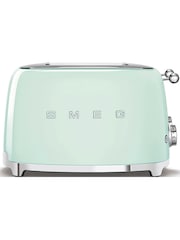 Smeg Green 4 Slice Toaster - Image 1 of 5