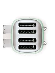 Smeg Green 4 Slice Toaster - Image 4 of 5