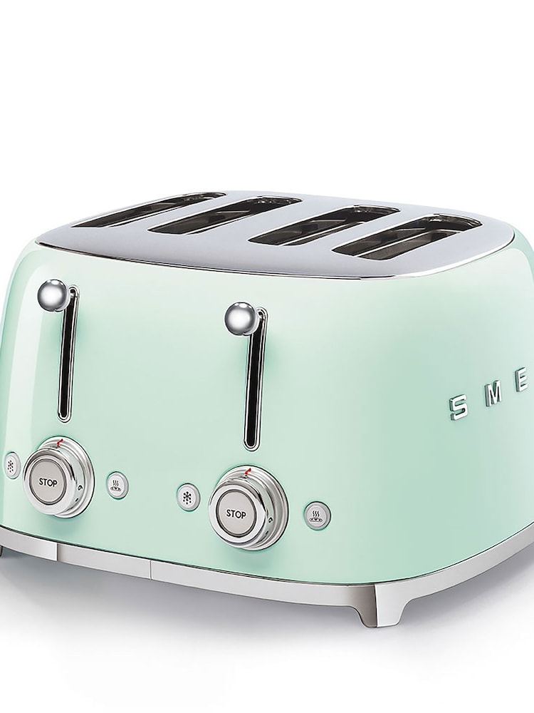 Smeg Green 4 Slice Toaster - Image 7 of 7 Smeg Green 4 Slice Toaster - Image 7 of 7