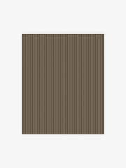 Mocha Ticking Stripe 10M Wallpaper - Imagen 3 de 5