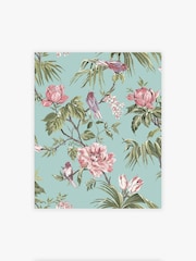 Blue Mauve Birds & Blooms Wallpaper - Image 2 of 4