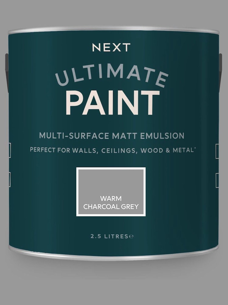 Warm Charcoal Grey Ultimate Multi-Surface 2.5L Paint - Image 2 of 5 Warm Charcoal Grey Ultimate Multi-Surface 2.5L Paint - Image 2 of 5