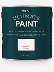 Hampton Cream Ultimate Multi-Surface 2.5L Paint - Image 2 of 5