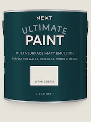 Warm Cream Ultimate Multi-Surface 2.5L Paint - Image 2 of 6
