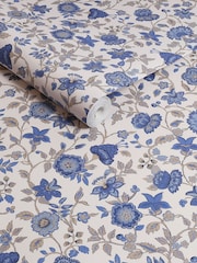 Joules Blue Trailing Scot 10M Wallpaper - Image 3 of 4