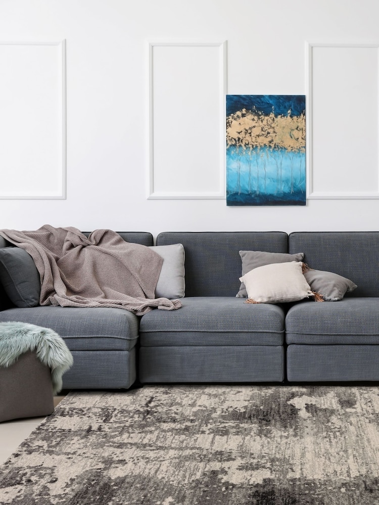 Asiatic Rugs Grey Nova Mirage Rug - Image 1 of 4
