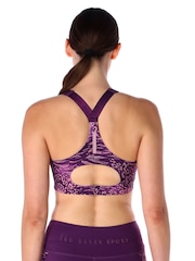 Ted Baker Sport Purple High Support Adjustable Sports Bra - Image 2 of 4