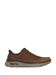 Skechers Brown Arch Fit Crosser Felix Casual Shoes - Image 1 of 3