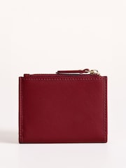 אדום - ארנק Lakeland Leather קטן, דגם Grasmere - תמונה 4 מתוך 5