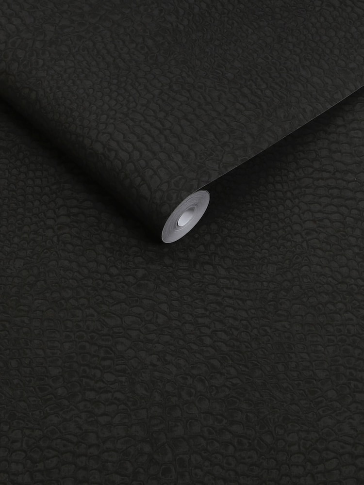 Black Midnight Croc 10M Wallpaper - Image 5 of 5