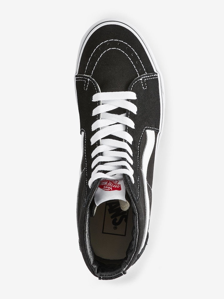 Negru - Pantofi de antrenament SK8 Hi Vans pentru femei - Image 3 of 5