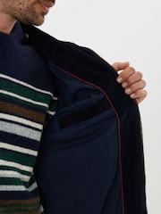 Saltwell Blue Corduroy Harrington Jacket - Image 5 of 9