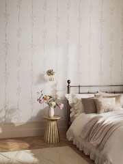 Pink Antoinette Bow 10M Wallpaper - Image 2 of 5